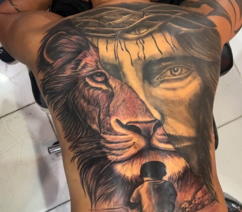 Tatuagem Realismo Animal
